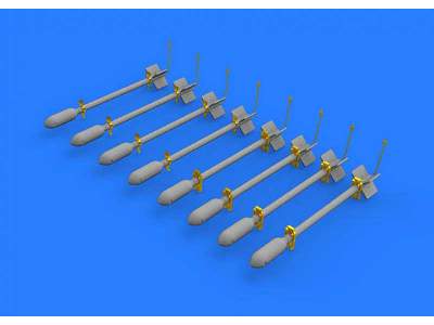 British Rocket Projectiles RP-3 60lb S. A.P.  1/48 - image 1