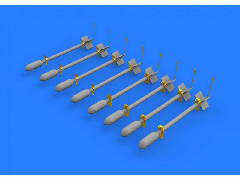 British Rocket Projectiles RP-3 60lb S. A.P.  1/48 - image 1