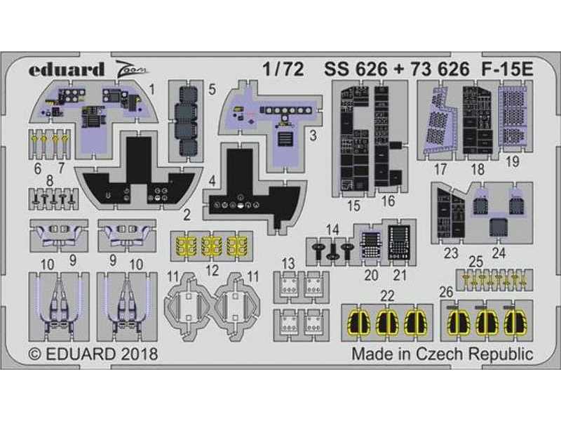 F-15E 1/72 - Academy - image 1