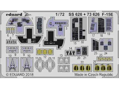 F-15E 1/72 - Academy - image 1