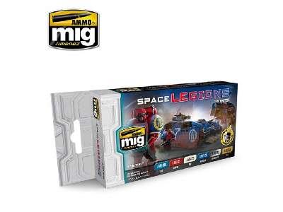 A.Mig 7153 Space Legions Color Set - image 1