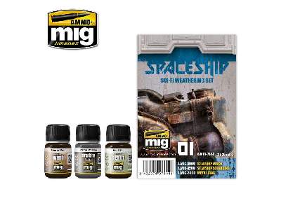 A.Mig 7444 Spaceship Sci-fi Weathering Set - image 1