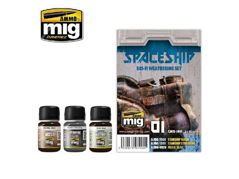 A.Mig 7444 Spaceship Sci-fi Weathering Set - image 1