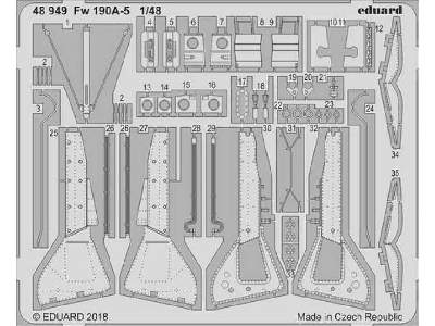 Fw 190A-5 1/48 - Eduard - image 1