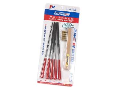 Rasp and cleaning brush set - image 1