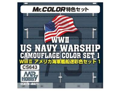 WWii US Navy Warship Camouflage Colour Set1 - image 1