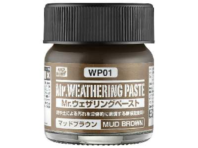 Wp01 Mr.Weathering Paste Mud Brown - image 1