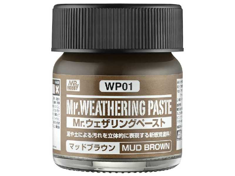 Wp01 Mr.Weathering Paste Mud Brown - image 1