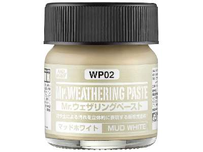 Wp02 Mr.Weathering Paste Mud White - image 1