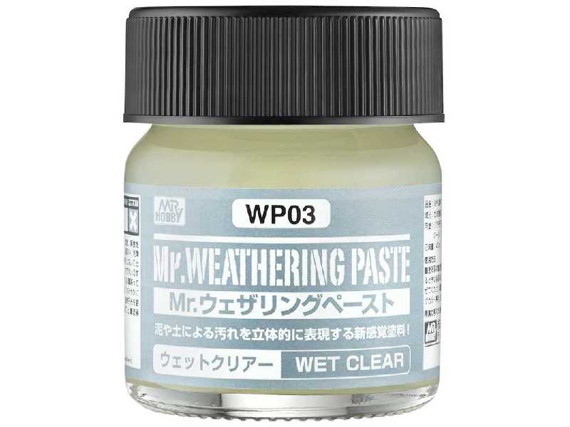 Wp03 Mr.Weathering Paste Wet Clear - image 1
