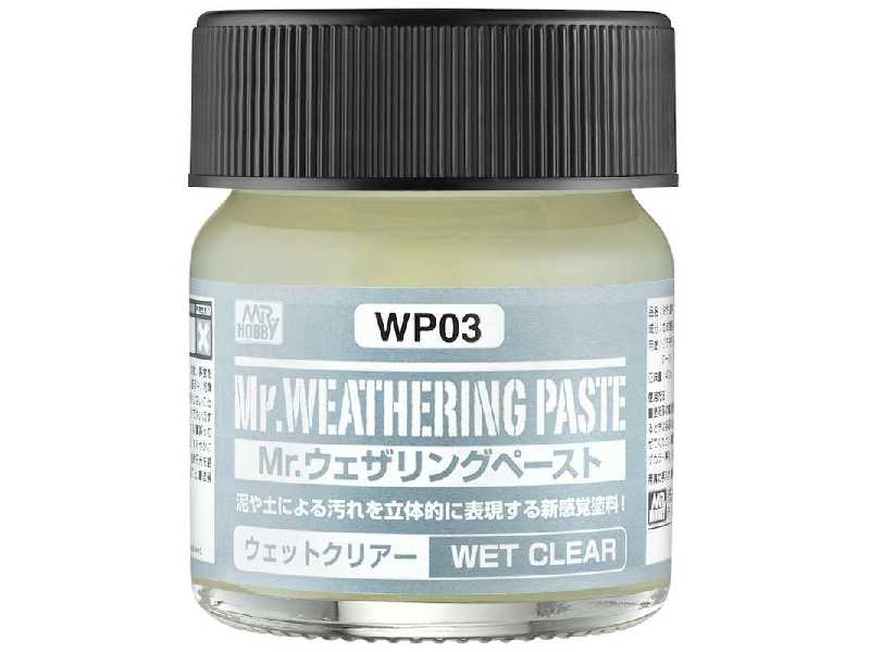 Wp03 Mr.Weathering Paste Wet Clear - image 1 Wp03 Mr.Weathering Paste Wet Clear - image 1