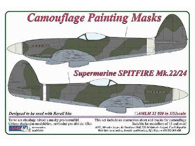 Mask Spitfire Mk22/24 - image 1