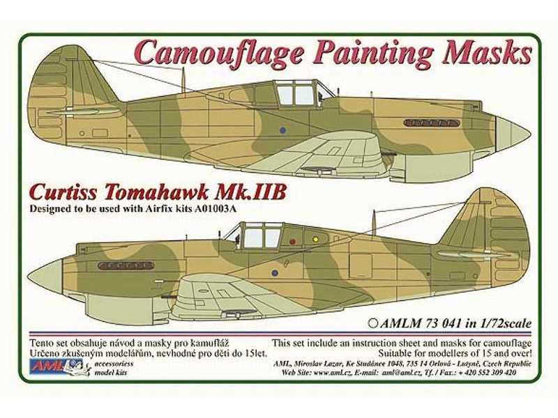 Mask Curtiss Tomahawk Mk.Iib - image 1