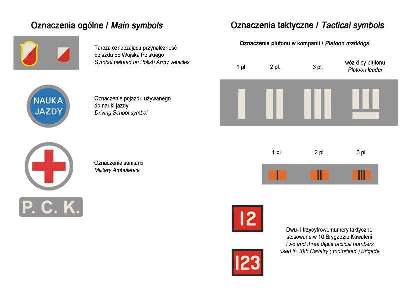 Polish Army vehicles Pre-war registration numbers, unit insignia - image 3