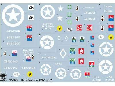 M2/M3/M5A1/M9A1/M14 Half Tracks in Polish service vol.2 - image 1
