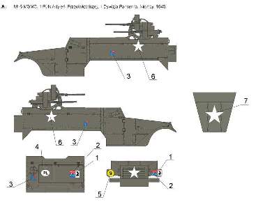 M2/M3/M5/M9A1/M14/M16 Half Tracks in Polish service vol.1 - 1/72 - image 2