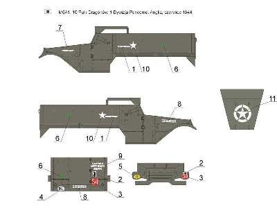 M2/M3/M5/M9A1/M14/M16 Half Tracks in Polish service vol.1 - 1/72 - image 5
