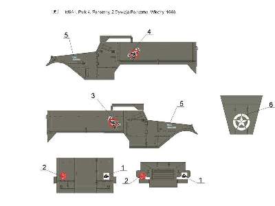 M2/M3/M5/M9A1/M14/M16 Half Tracks in Polish service vol.1 - 1/72 - image 7