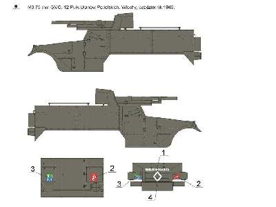 M2/M3/M5/M9A1/M14/M16 Half Tracks in Polish service vol.1 - 1/72 - image 8