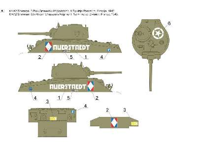 Free French Forces Sherman tanks vol.2 - 1/72 - image 2