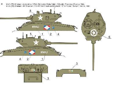 Free French Forces Sherman tanks vol.2 - 1/72 - image 6