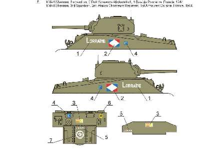 Free French Forces Sherman tanks vol.2 - 1/72 - image 7