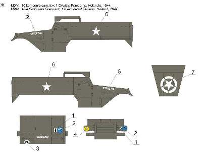 M3/M5/M5A1/M9/M9A1 Half Tracks in Polish service vol.2 1/72 - image 8