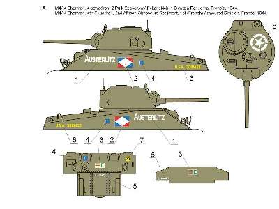 Free French Forces Sherman tanks vol.3 - 1/72 - image 3