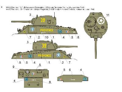 Free French Forces Sherman tanks vol.3 - 1/72 - image 4