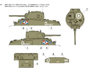 Free French Forces Sherman tanks vol.3 - 1/72 - image 6