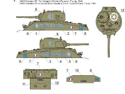 Free French Forces Sherman tanks vol.3 - 1/72 - image 7