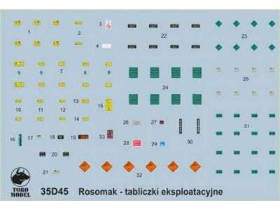 Polish APC Rosomak - placards - image 1