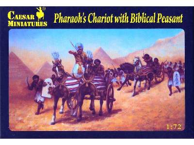 Pharaoh’s Chariot with Biblical Peasant - image 1
