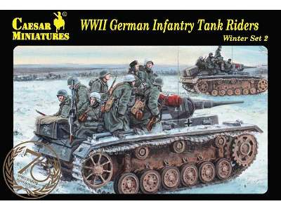 German infantry tank riders, winter, set 2 - image 1