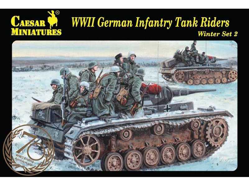 German infantry tank riders, winter, set 2 - image 1