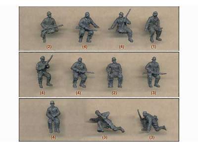 German infantry tank riders, winter, set 2 - image 2