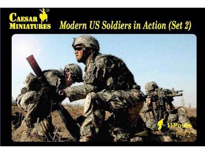 Modern US soldiers in action, set 2 - image 1