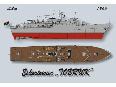 Tobruk Libijski Eskortowiec Z 1966 Roku - image 3