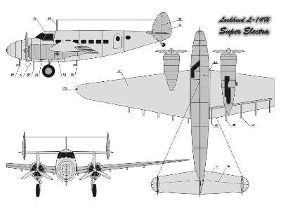 Lockheed L-14h Super Electra - image 6