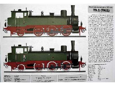 T9.1 (Tki1) Pruski Parowóz-tendrzak Z 1893 Roku - image 14