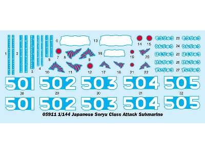 Japanese Soryu Class Attack Submarine  - image 3