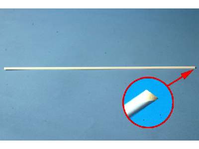 Plastic Beam 3 mm (Triangle) - 8 pcs. - image 1