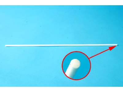 Plastic Beam 3 mm (Round) - 10 pcs. - image 1