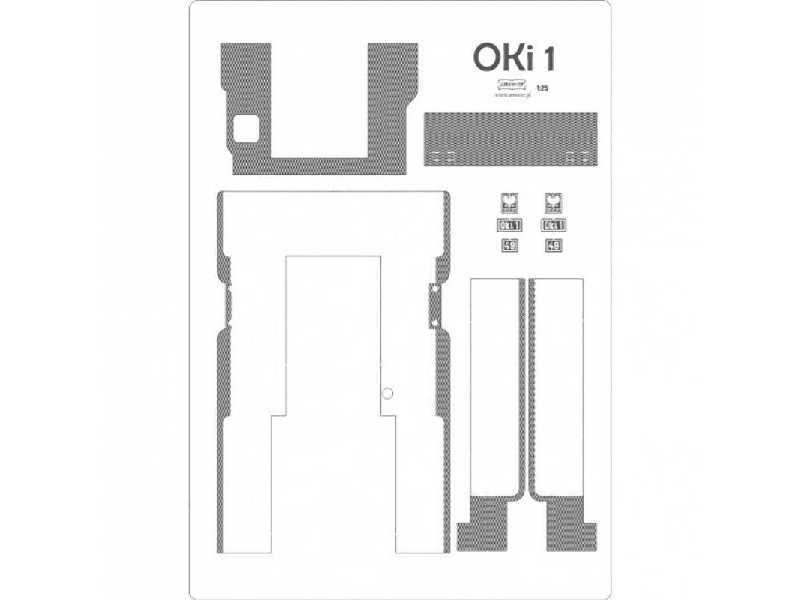 Parowóz Oki 1 - Grawerowane Pomosty + Tabliczki - image 1