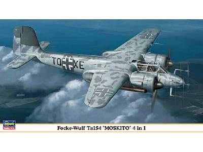 German Focke-wulf Ta154 "moskito" 4 In 1 - image 1