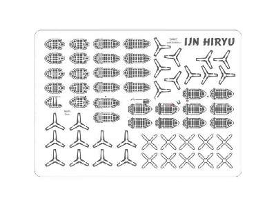 IJN Hiryu - Samoloty Zestaw Detali - image 3