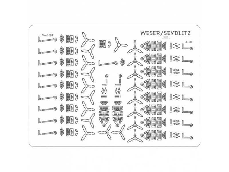 Weser - Samoloty Zestaw Detali - image 1