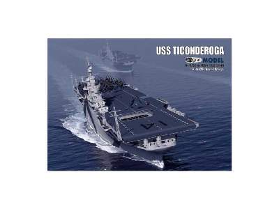 Amerykański Lotniskowiec USS Ticonderoga, Model + Wręgi - image 1