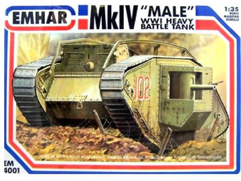 British Male Mk IV WW I Tank - image 1