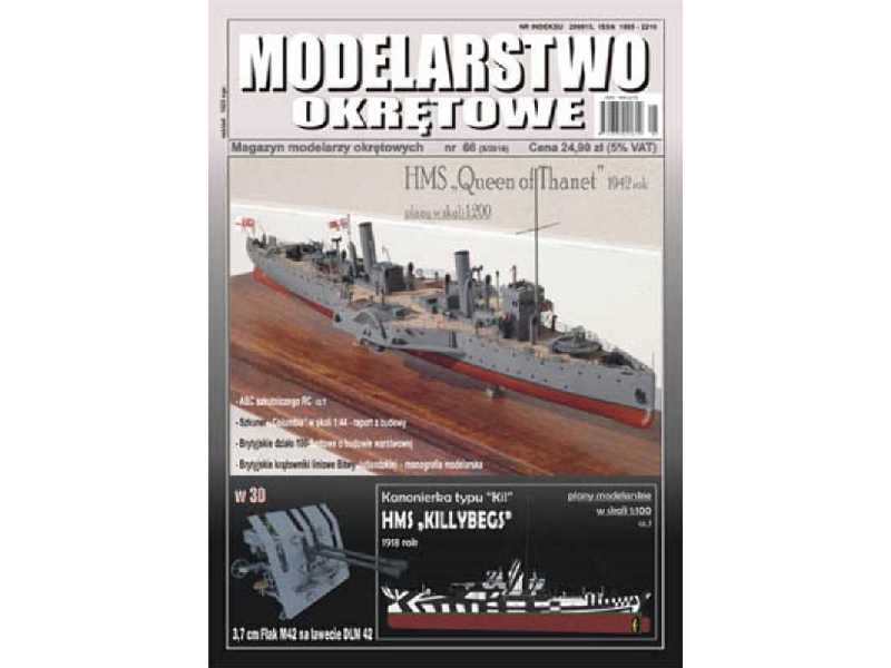 Modelarstwo Okrętowe Nr.66   Brytyjska Kanonierka (Sloop) Typu K - image 1